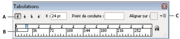 ADOBE INDESIGN CS5 - Répétition de tabulations - 1