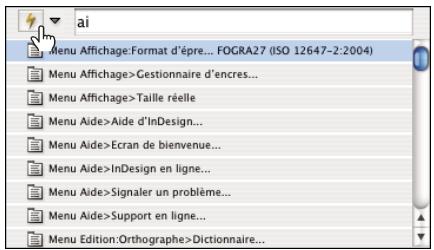 ADOBE INDESIGN CS5 - Utilisation de la commande application rapide - 1
