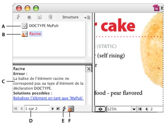 ADOBE INDESIGN CS5 - Pour valider la structure XML - 1