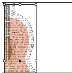 ADOBE INDESIGN CS5 - Pour créer un habillage inversé - 2