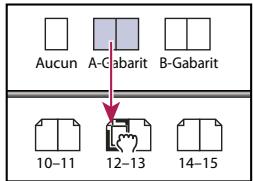 ADOBE INDESIGN CS5 - Pour appliquer un gabarit à la page ou planché d'un document - 1