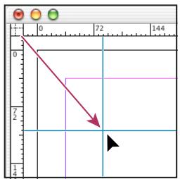 ADOBE INDESIGN CS5 - Pour créer un repère de règle - 1