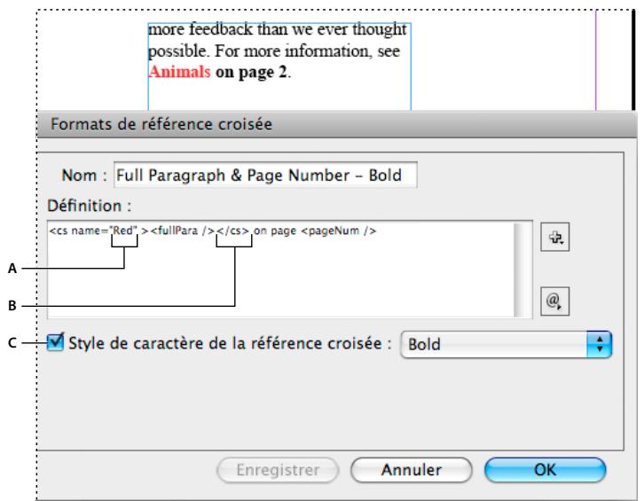 ADOBE INDESIGN CS5 - Application de styles de caractères à des références croisées - 1