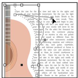 ADOBE INDESIGN CS5 - Modification de la forme d'un habillage - 1