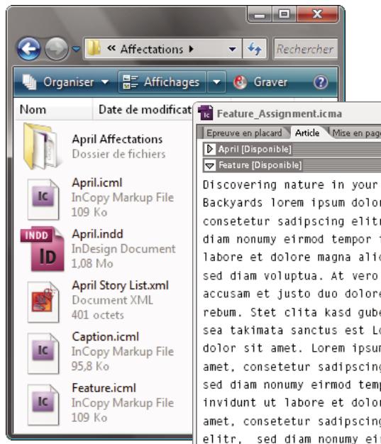 ADOBE INDESIGN CS5 - Ouverture de fichiers d'affectation créés dans indesign - 2