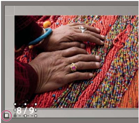 ADOBE LIGHTROOM 4 - Déplacement et rotation de texte et d'autres objets dans une diapo - 1