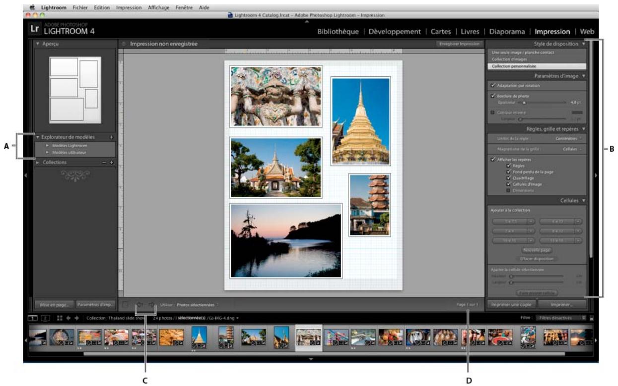 ADOBE LIGHTROOM 4 - Présentation du module Impression - 1