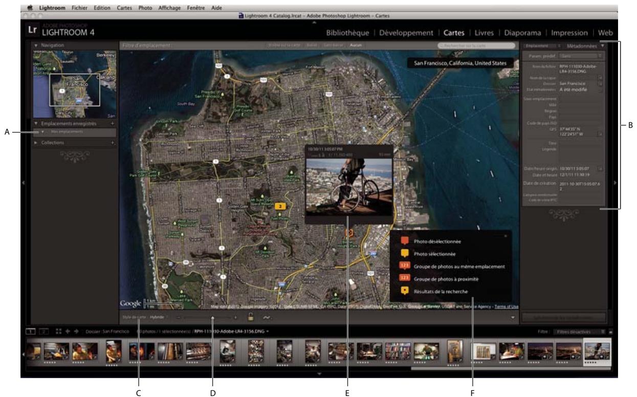 ADOBE LIGHTROOM 4 - Affichage de photos sur une carte - 2