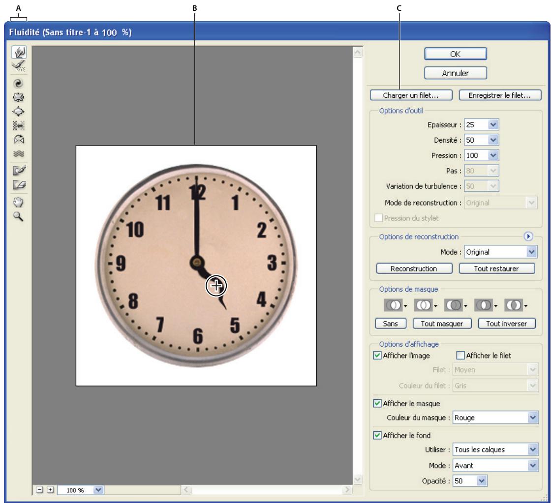 ADOBE PHOTOSHOP CS4 - Présentation du filtré Fluidité - 3