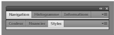 ADOBE PHOTOSHOP CS4 - Empilage de panneaux flottants - 1