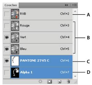 ADOBE PHOTOSHOP CS4 - Sélection et modification des couches - 1