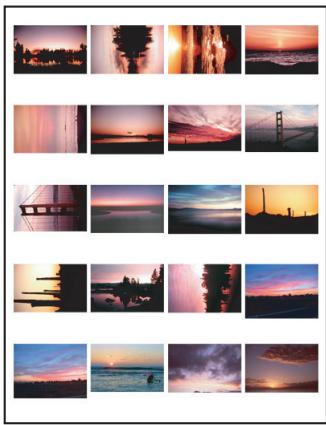 ADOBE PHOTOSHOP CS4 - Création d'une planche contact - 1