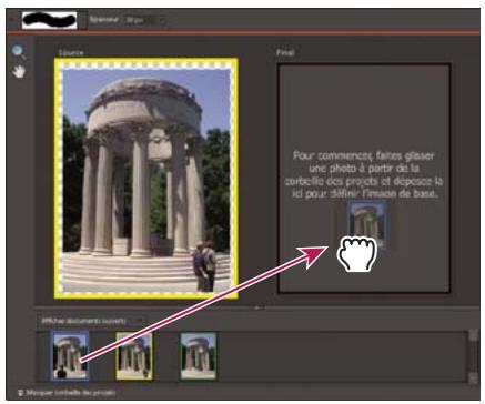 ADOBE PHOTOSHOP ELEMENTS 8 - Utilisation de la fonction Nettoyage de scène Photomerge - 1