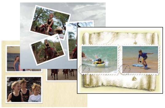 ADOBE PHOTOSHOP ELEMENTS 8 - A propos des collages de photos - 1