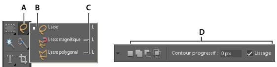 ADOBE PHOTOSHOP ELEMENTS 8 - Définition des options des outils - 1