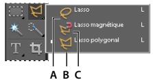 ADOBE PHOTOSHOP ELEMENTS 8 - Utilisation de l'outil Lasso polygonal - 1