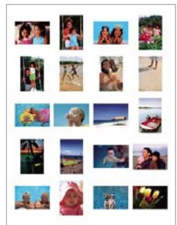 ADOBE PHOTOSHOP ELEMENTS 8 - Impression d'une planche contact - 1