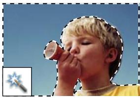 ADOBE PHOTOSHOP ELEMENTS 8 - A propos des outils de sélection - 6