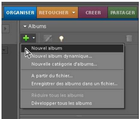 ADOBE PHOTOSHOP ELEMENTS 8 - Création d'un album - 1