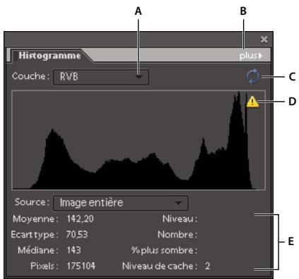 ADOBE PHOTOSHOP ELEMENTS 8 - A propos des histogrammes - 1