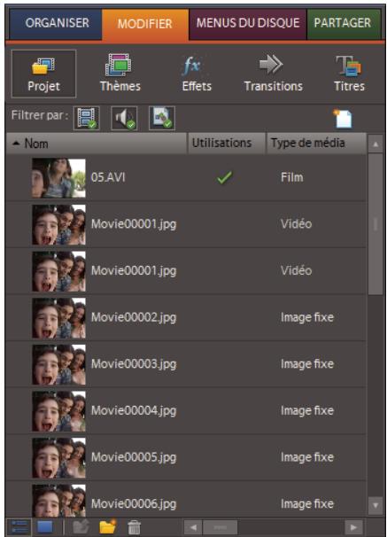 ADOBE PREMIERE ELEMENTS 7.0 - Exportation d'éléments sous forme de séquences d/images fixes - 1