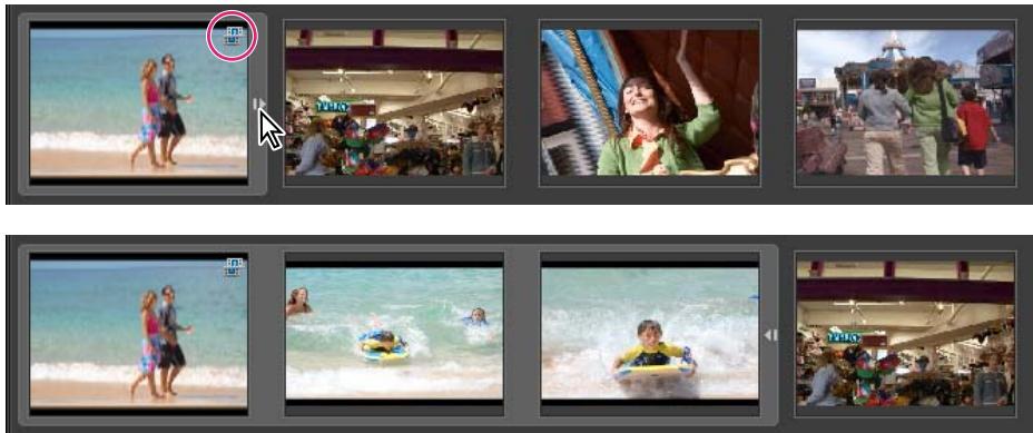 ADOBE PREMIERE ELEMENTS 7.0 - A propos des groupes de scènes multiples - 1