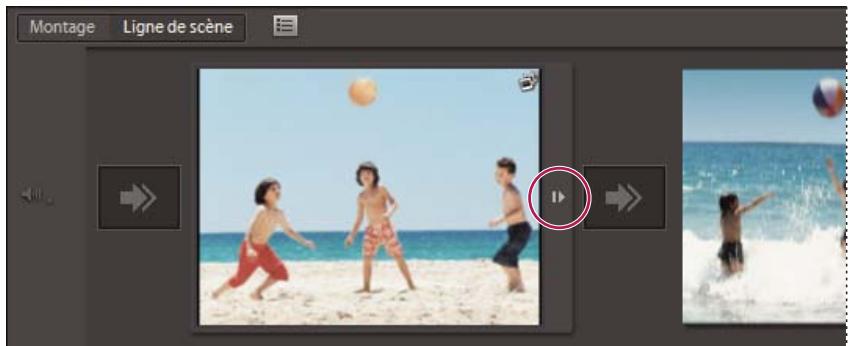 ADOBE PREMIERE ELEMENTS 7.0 - Développement ou fermeture des diaporamas groupés - 1