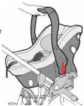 CONCORD INTENSE - INSTALLING CONCORD INTENSE IN A PUSHCHAIR. - 1
