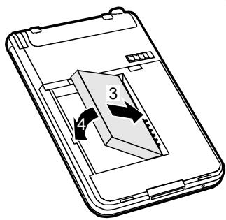 FUJITSU SIEMENS POCKET LOOX 400 - Monter l'accumulateur - 2