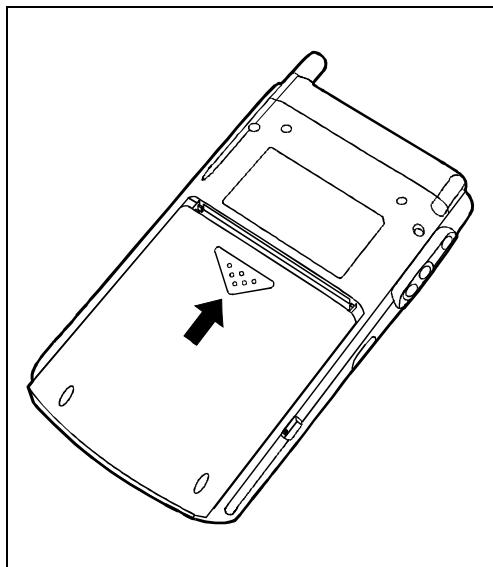 FUJITSU SIEMENS POCKET LOOX 610 - Fixer l'accumulateur - 1