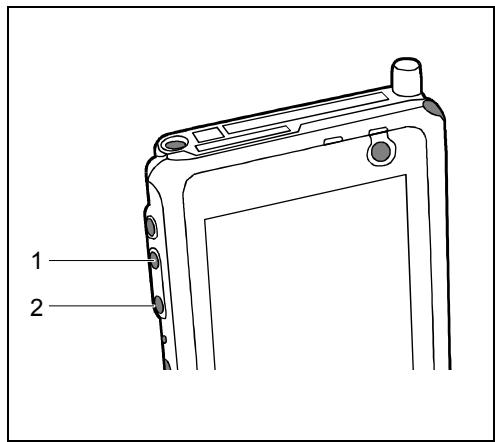 FUJITSU SIEMENS POCKET LOOX 610 - Utiliser les touches fléchées - 1