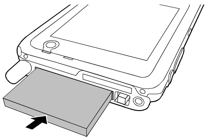 FUJITSU SIEMENS POCKET LOOX 610 - Utiliser une carte d'extension CompactFlash - 4