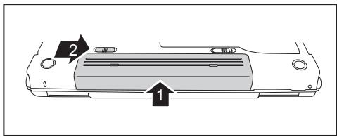 FUJITSU SIEMENS X2528 - Monter l'accumulateur - 1