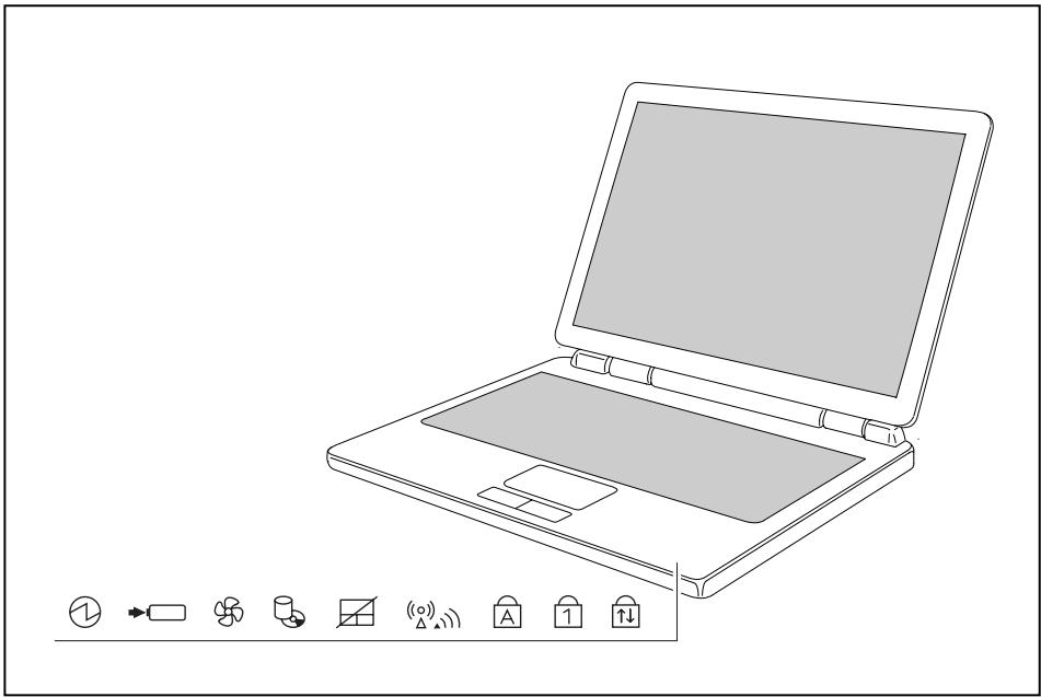 FUJITSU SIEMENS X2528 - Voyants d'etat - 1