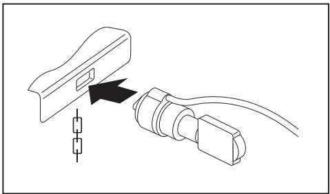 FUJITSU SIEMENS X2528 - Utiliser le Kensington Lock - 1
