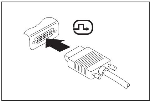 FUJITSU SIEMENS X2528 - Raccorder un moniteur externe - 1