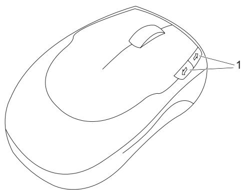 FUJITSU SIEMENS AMILO DESKTOP SI 3535 - Skip forward and back buttons on the mouse - 1