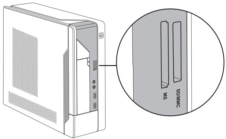 FUJITSU SIEMENS AMILO DESKTOP SI 3535 - Lecteur de cartes mémoire - 1