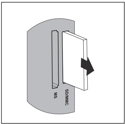 FUJITSU SIEMENS AMILO DESKTOP SI 3535 - Retrait d'une carte mémoire - 2