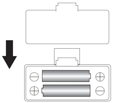 FUJITSU SIEMENS AMILO DESKTOP SI 3535 - Batterien in die Tastatur einsetzen - 2
