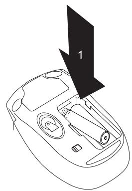 FUJITSU SIEMENS AMILO DESKTOP SI 3535 - Batterijen in de muisplaatsen - 1