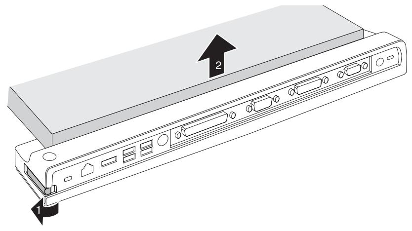 FUJITSU SIEMENS ESPRIMO MOBILE PORT REPLICATOR - Desligue o Notebook. - 1