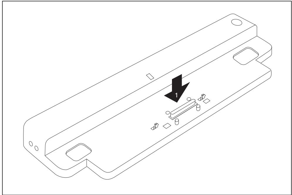 FUJITSU SIEMENS ESPRIMO MOBILE PORT REPLICATOR - Notebook an den Port-Replikator anschließen - 3