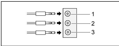 FUJITSU SIEMENS T-BIRD - Analoger 4-Kanal-Audioausgang - 1
