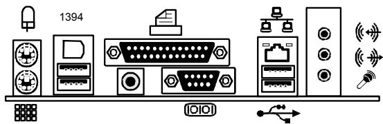 FUJITSU SIEMENS T-BIRD - Externe Anschlüsse / External connectors - 1