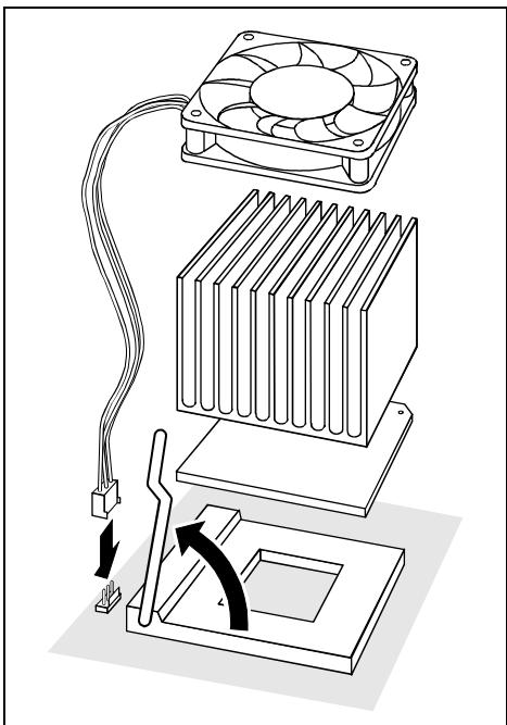 FUJITSU SIEMENS T-BIRD - Mounting heat sink - 2