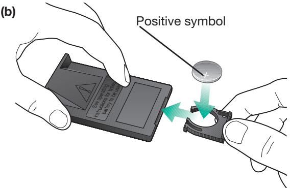 BOSE CHARGEUR 5 CD ACOUSTIC WAVE MUSIC SYSTEM I - Replacing the remote control battery - 2