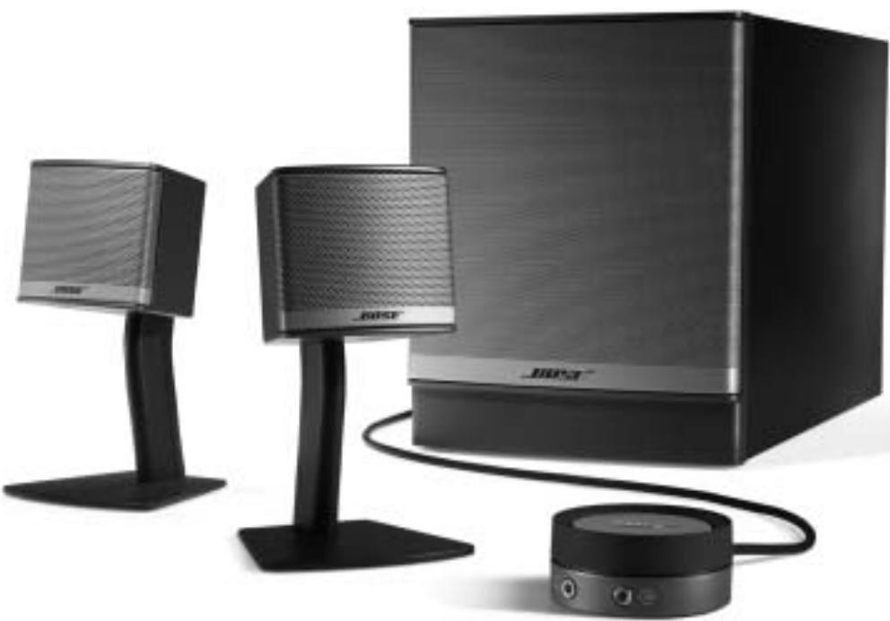 BOSE ENCEINTES MULTIMEDIA COMPANION 3 - 1