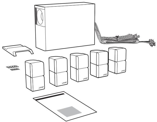 BOSE SYSTEME D ENCEINTES ACOUSTIMASS 10 I - Déballage - 1