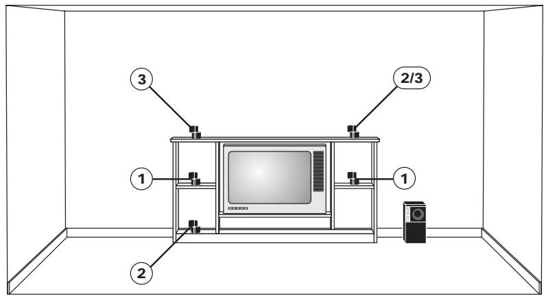BOSE SYSTEME D ENCEINTES ACOUSTIMASS 10 I - Enceintes cubiques frontales gauche et droite - 1